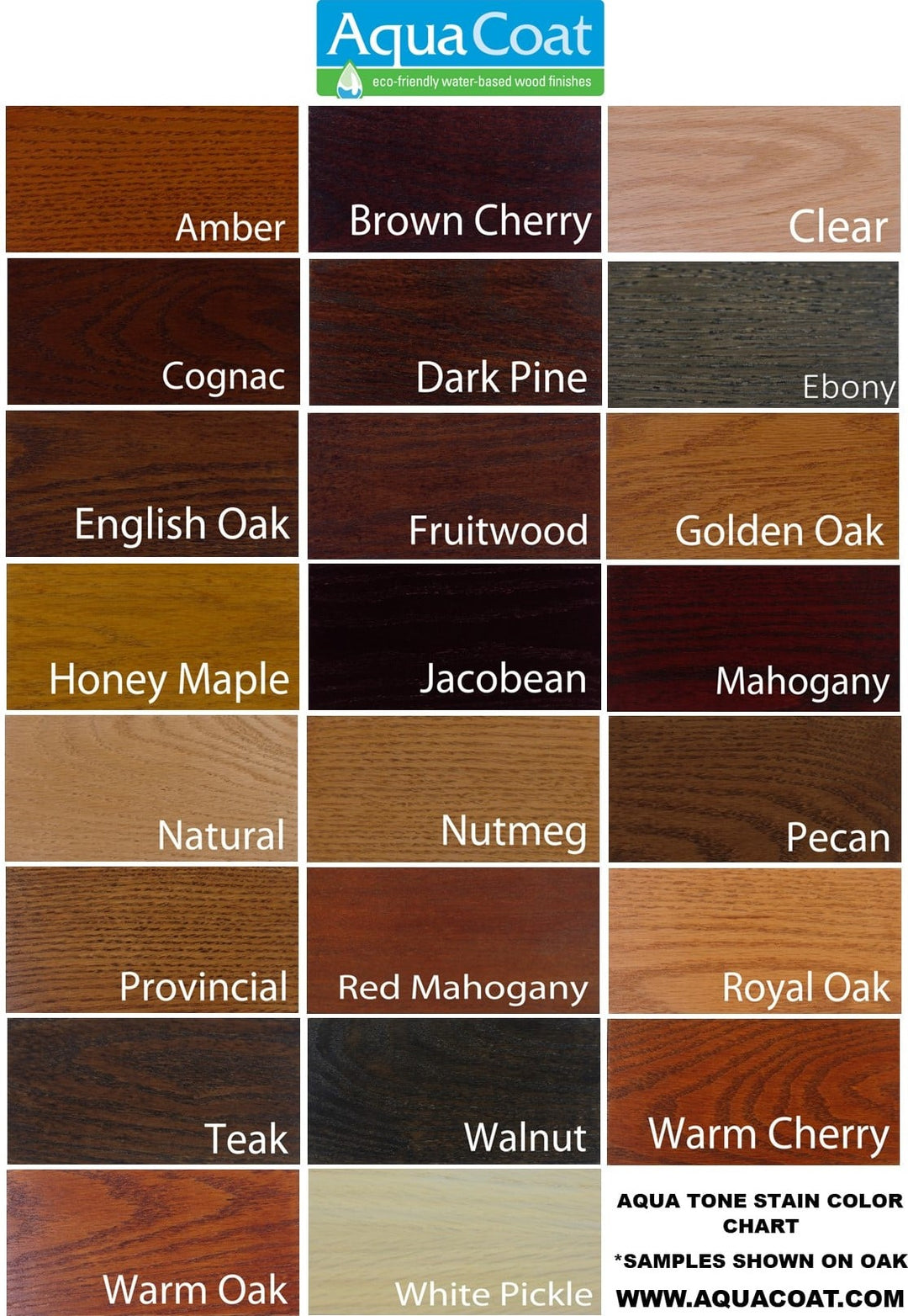 Aqua Tone Stains: Vibrant Color, Lasting Beauty