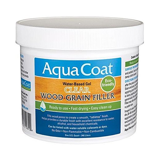 Aqua Coat clear wood grain filler pint