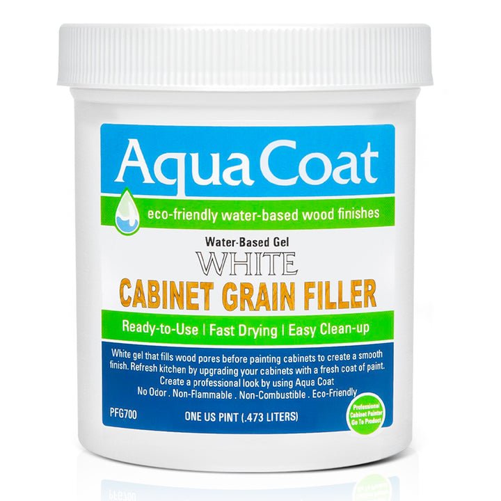 Aqua Coat WHITE Cabinet Grain Filler