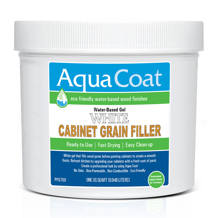 Aqua Coat WHITE Cabinet Grain Filler