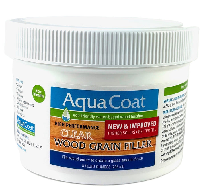 NEW AND IMPROVED High Performance Clear Wood Grain Filler