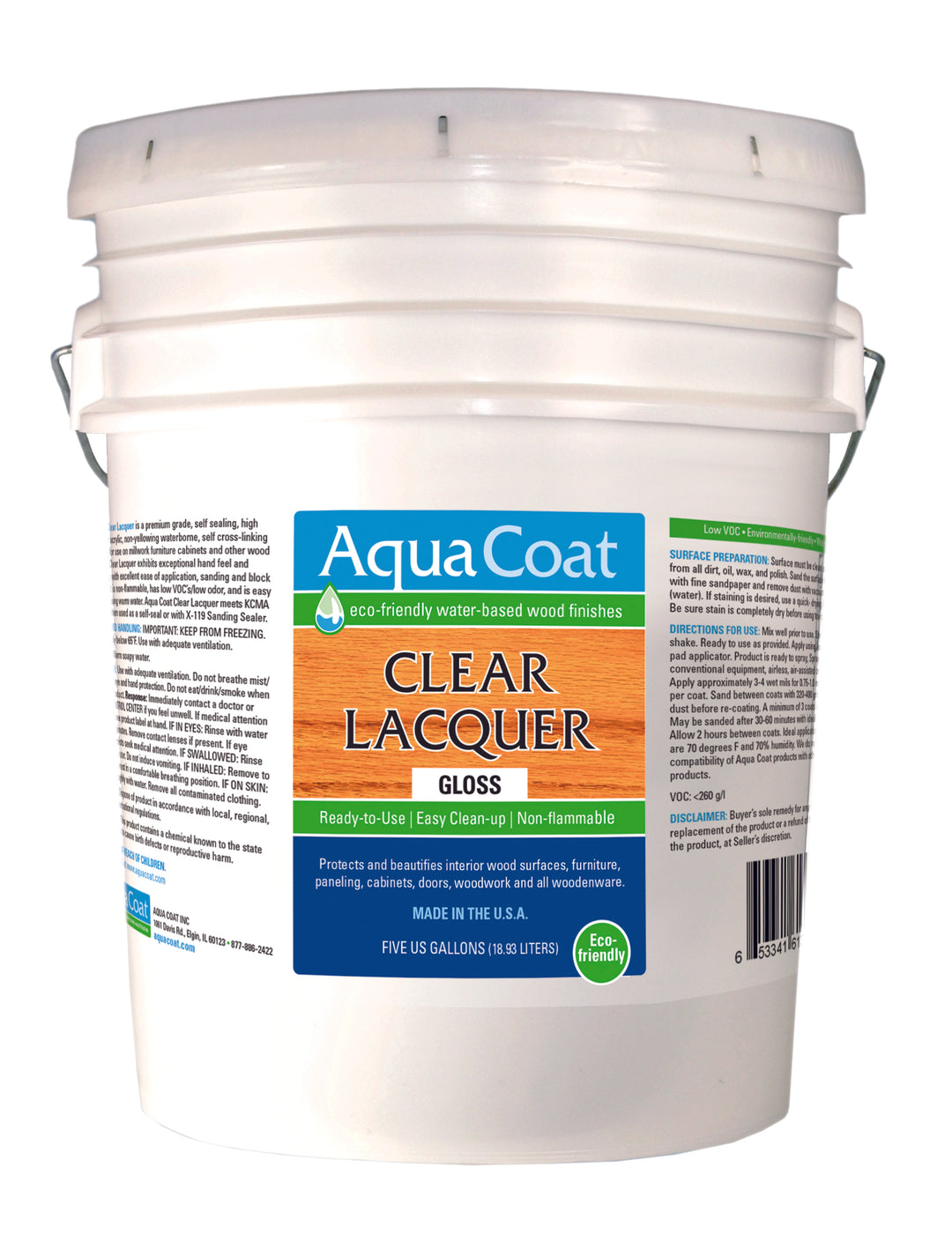 Aqua Coat Clear Lacquer
